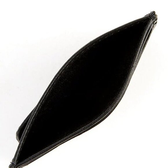 NWT Polo Ralph Lauren Men's Pebbled Leather Card Case Money Clip Gift Box Set - Picture 4 of 9